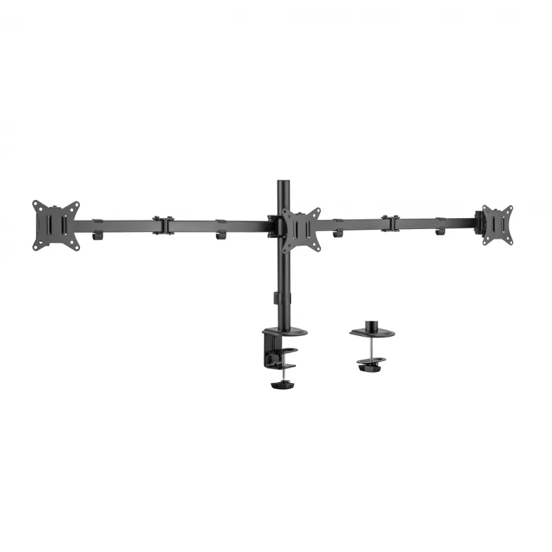 Monitor mount SBOX LCD-352/3-2 for 13–27 inch screens, 3 arms, max 9 kg per arm, VESA 100x100