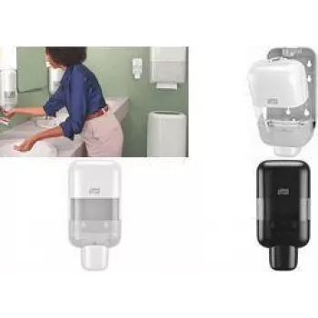 Soap dispenser Tork Elevation S5 Mini 565200, white plastic, 475 ml
