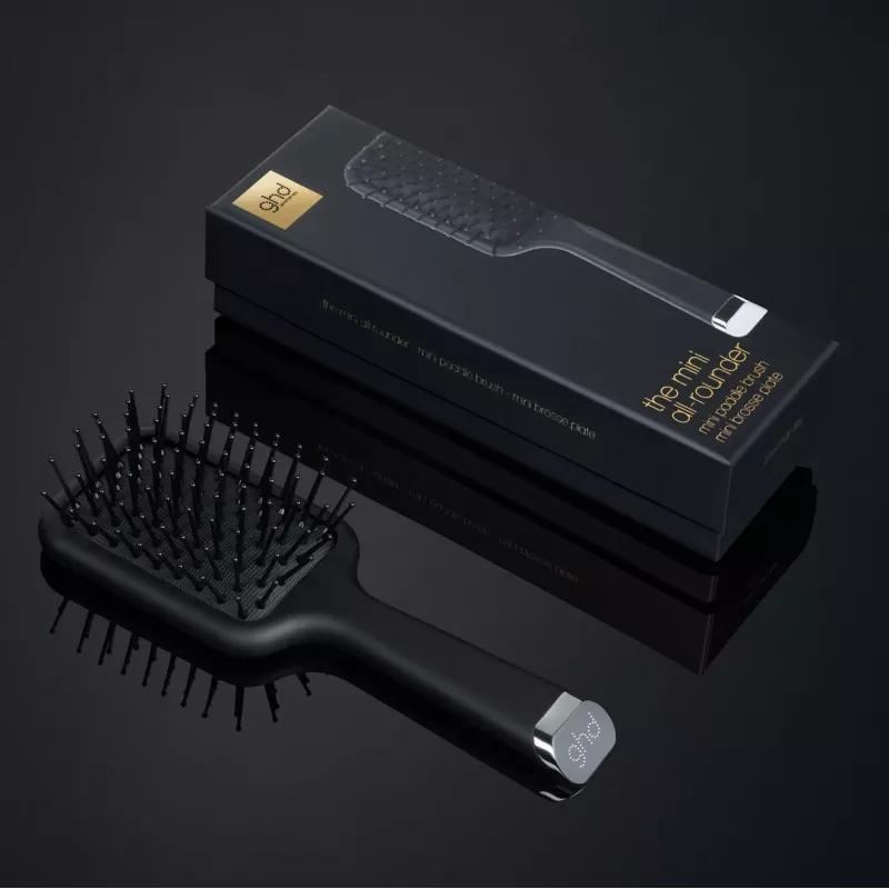 ghd Mini Paddle Brush, Black