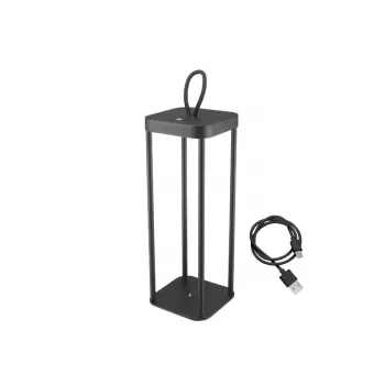 Rechargeable Lantern Beper P207ILI100 — Black, Portable LED Lighting