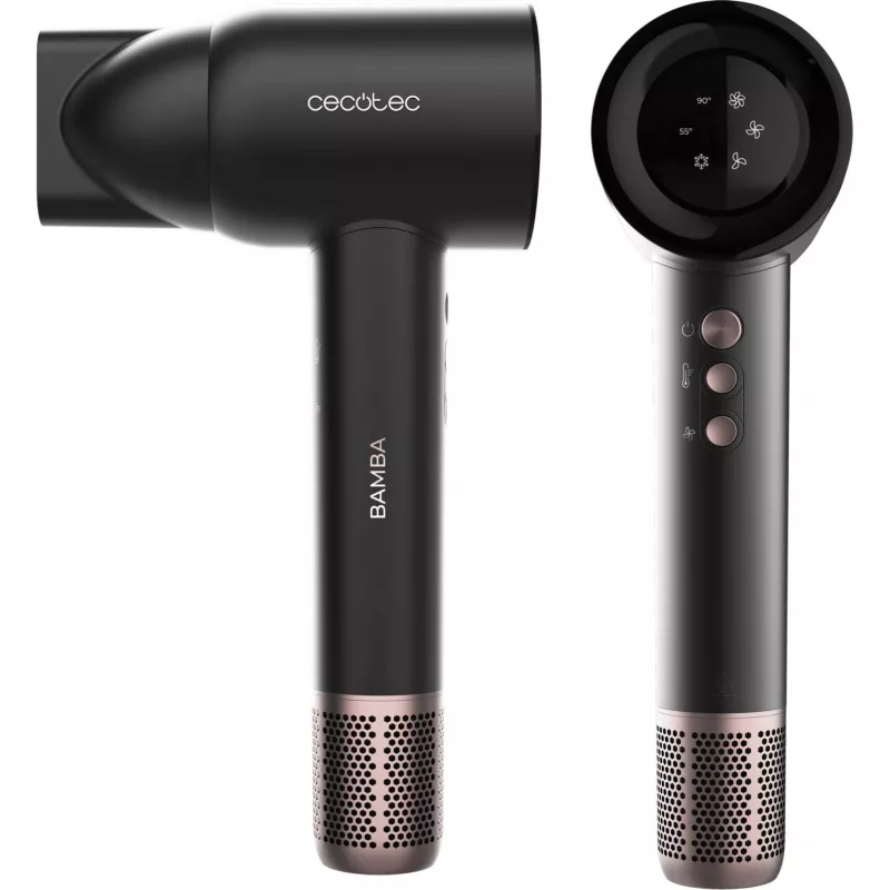 Cecotec Bamba IoniCare RockStar Nano IonTech hair dryer 1600 W, black