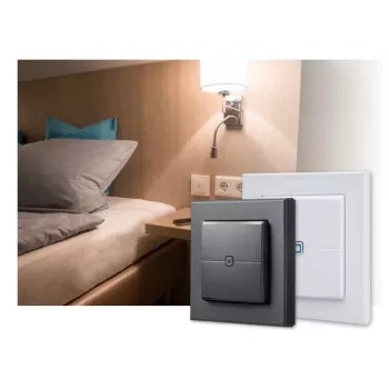 eQ-3 AG Homematic IP HmIP-WRC2-A-2, Wireless, RF Wireless, Anthracite, Wand, 868-868.6 / 869.4-869.65 MHz, Buttons