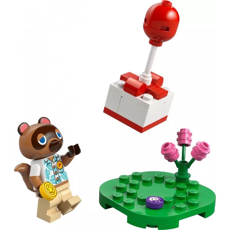 30731 Animal Crossing Tom Nook and Ballon-Geschenk, Construction Toy Polybag