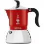 Stovetop Espresso Maker BIALETTI FIAMMETTA 2TZ Induction Red, 2-cup stovetop moka pot