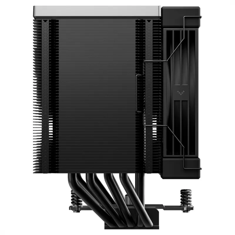 Air cooler DeepCool AK500 G2, 120 mm fan, max air pressure 3.33 mmH2O, 117×129×159 mm, black