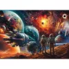 Jigsaw Puzzle schmidt spiele Michele Farella 1000 pieces — Cosmic Splendor of Colors