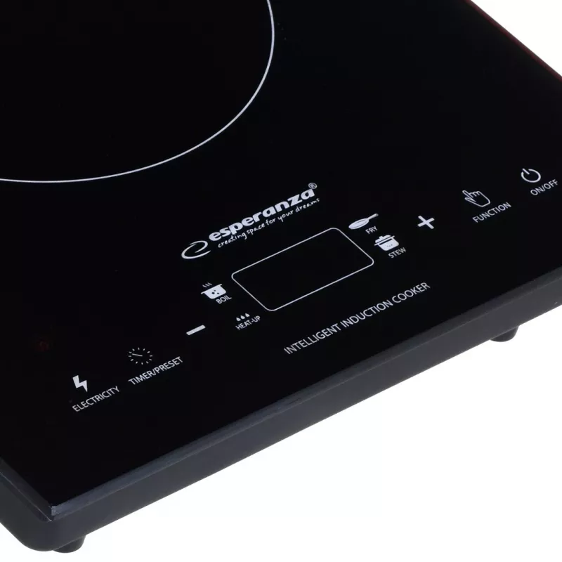 Esperanza EKH009 Hob Black Flat Surface 28 cm Induction Hob 1 Fornello(i)