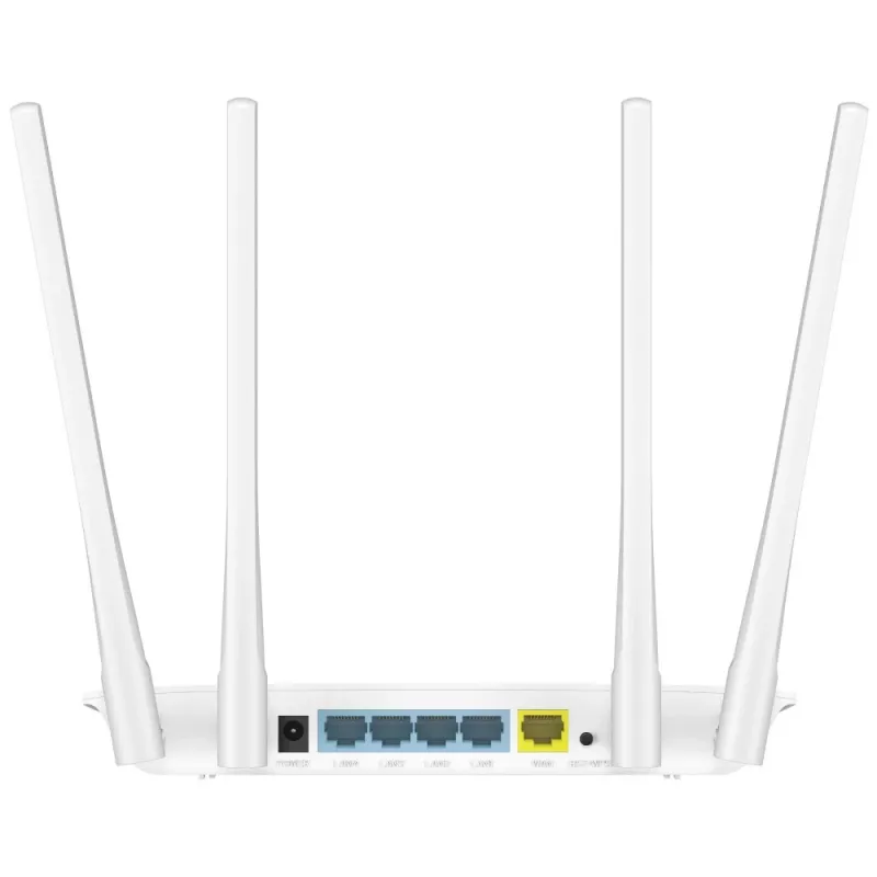 Tabletop router Cudy WR1200 Dual‑band Wi‑Fi 5 (802.11ac) 867 Mbit/s, 4x RJ‑45 LAN, White