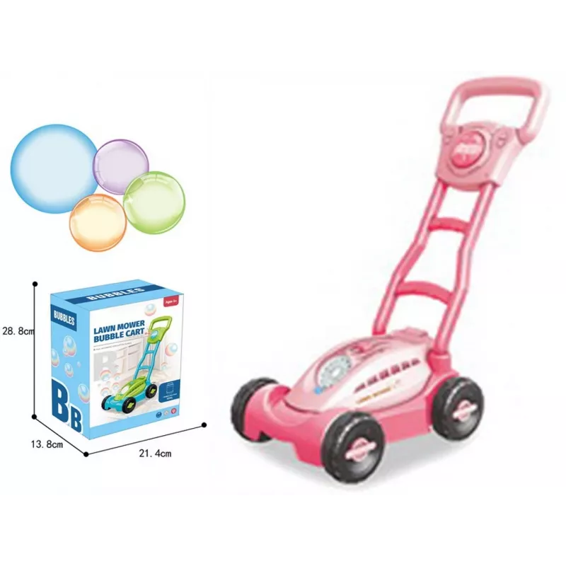 Playground soap bubble mower Madej 010763 — pink light