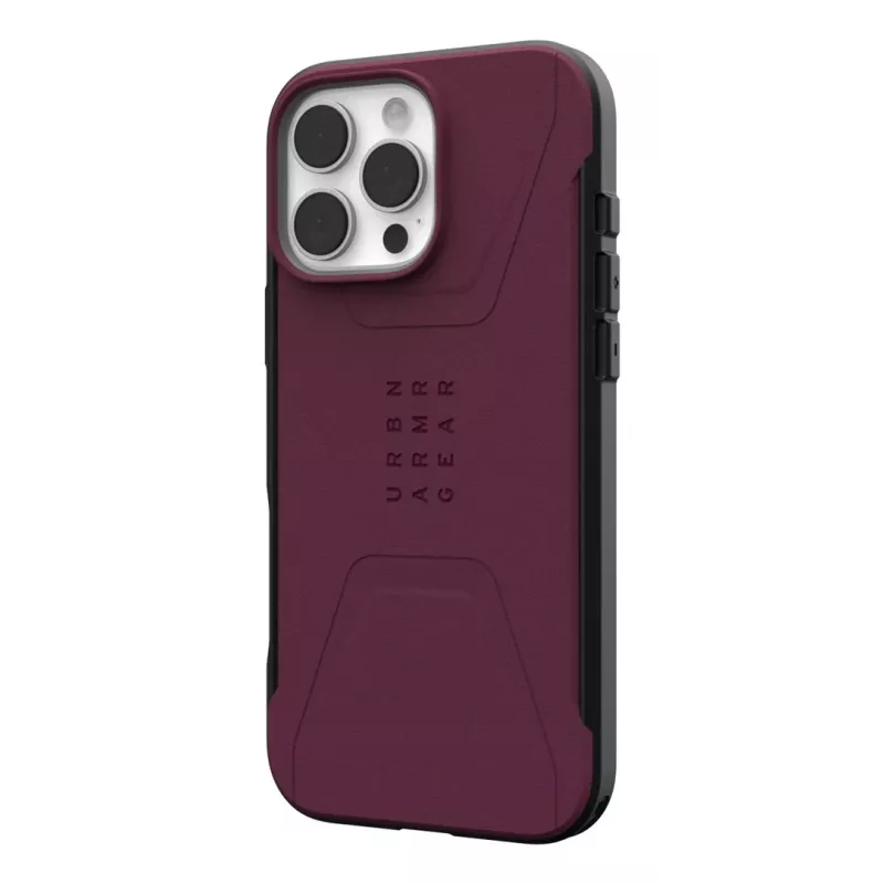 Urban Armor Gear Civilian mobile phone case 17.5 cm (6.9) Cover Bordeaux