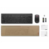 Lenovo Keyboard and Mouse Wireless Black