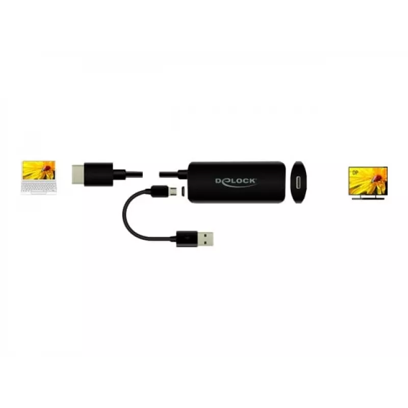 Adapter HDMI-A male to USB Type-C female DeLOCK 63251