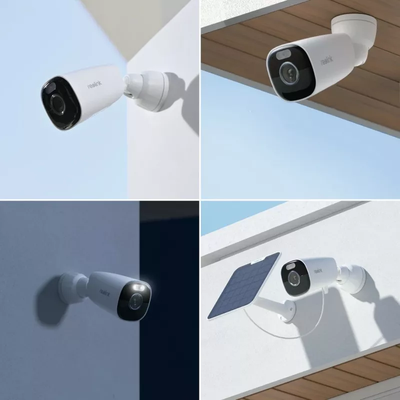Reolink Argus Series B340 - 5MP Standalone Outdoor Battery Camera, 5/2.4 GHz Wi-Fi, Smart Detection, Color Night Vision