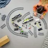 LEGO 60337 City Express Passenger Train Set Remote Controlled Toy Gifts for Kids Boys & Girls with Working Headlights 2 Coaches and 24 Track Piece