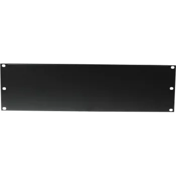 Rack Front Panel Omnitronic Z-19U Steel Black 3U (3HE) for 19-inch Rack