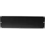 Rack Front Panel Omnitronic Z-19U Steel Black 3U (3HE) for 19-inch Rack
