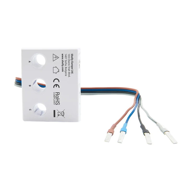 WiFi energy meter Shelly 3EM-63W Gen3 — 3-channel wired power meter