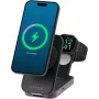 Flip 2IN1 QI2 Wireless Charging Stand Black