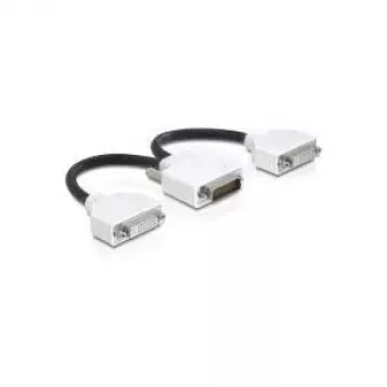 Video cable adapter DeLOCK 65281 DMS 2 x DVI 0.2 m Black