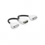 Video cable adapter DeLOCK 65281 DMS 2 x DVI 0.2 m Black