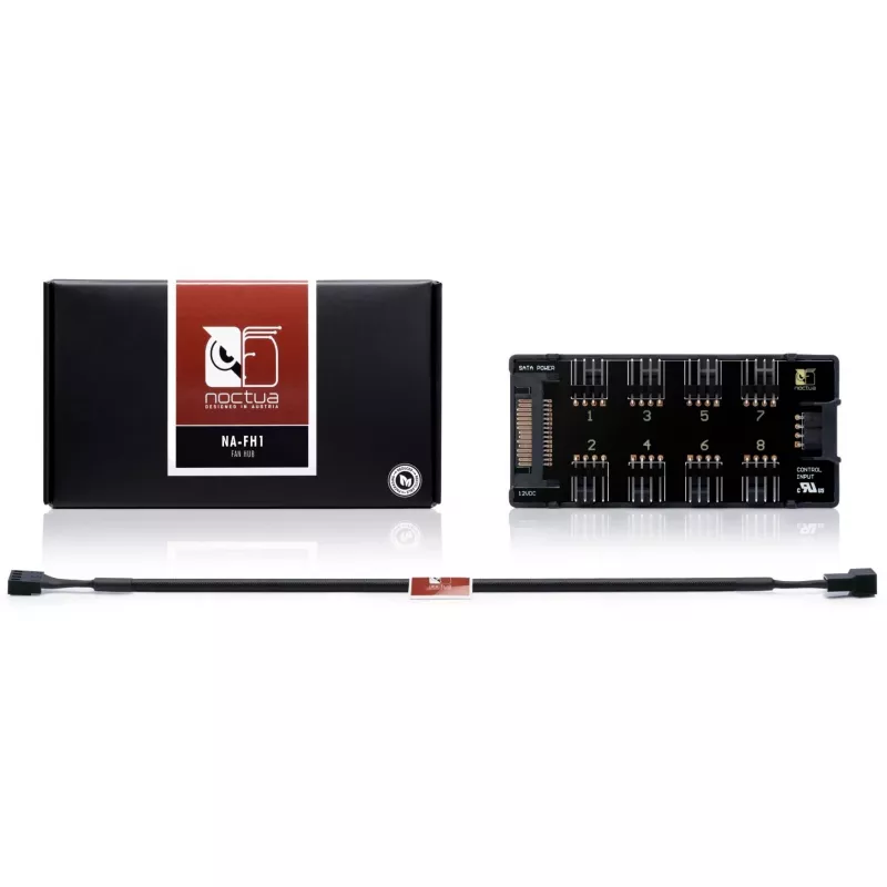 Fan controller Noctua NA-FH1 4-pin Black 24W 5-12V