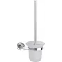 Toilet brush set Tesa 40289 Metal Adhesive — wall‑mounted, metal holder, adhesive fixation