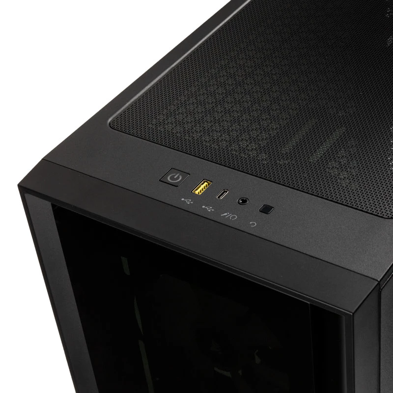 CORSAIR iCUE 4000X RGB Tempered Glass Mid-Tower Black case