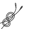 Data cable Tellur Type-C to Lightning 3A PD60W 1m — black