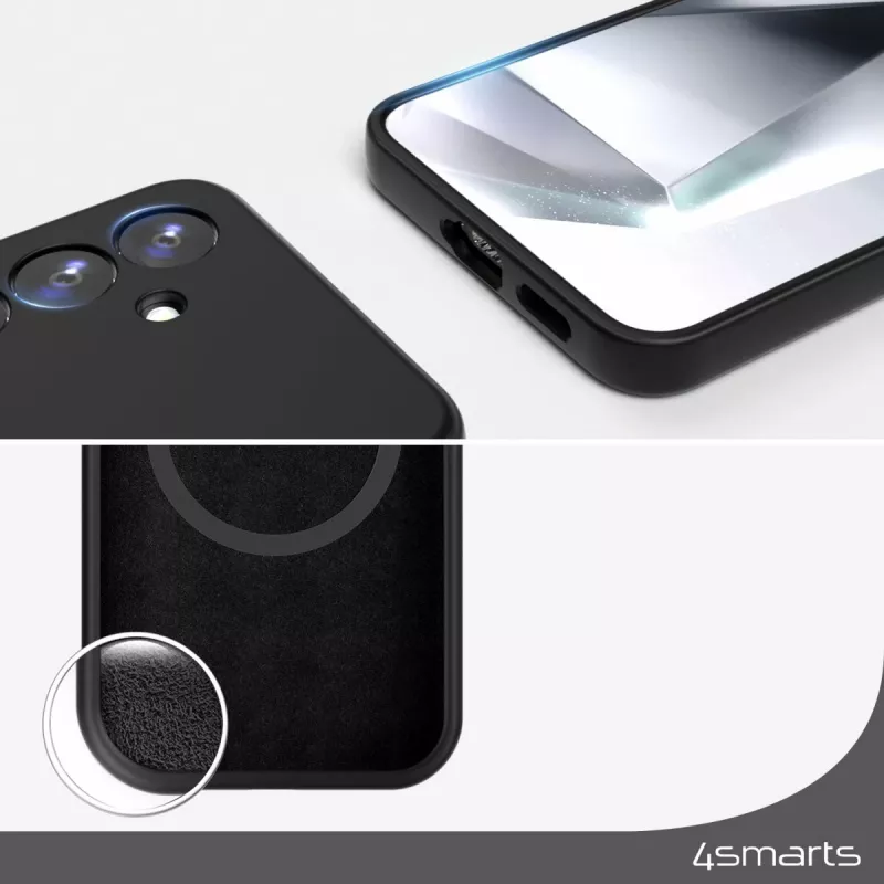 Cover 4smarts Galaxy A55 16.8 cm (6.6 inch) Black