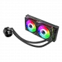 Gamemax | CPU Liquid cooler | ICEBURG 240 DIGITAL | Black