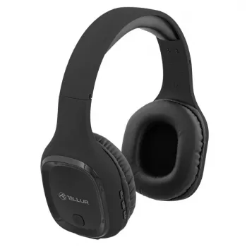 Headphones Tellur Bluetooth Over-Ear Headphones Pulse Black