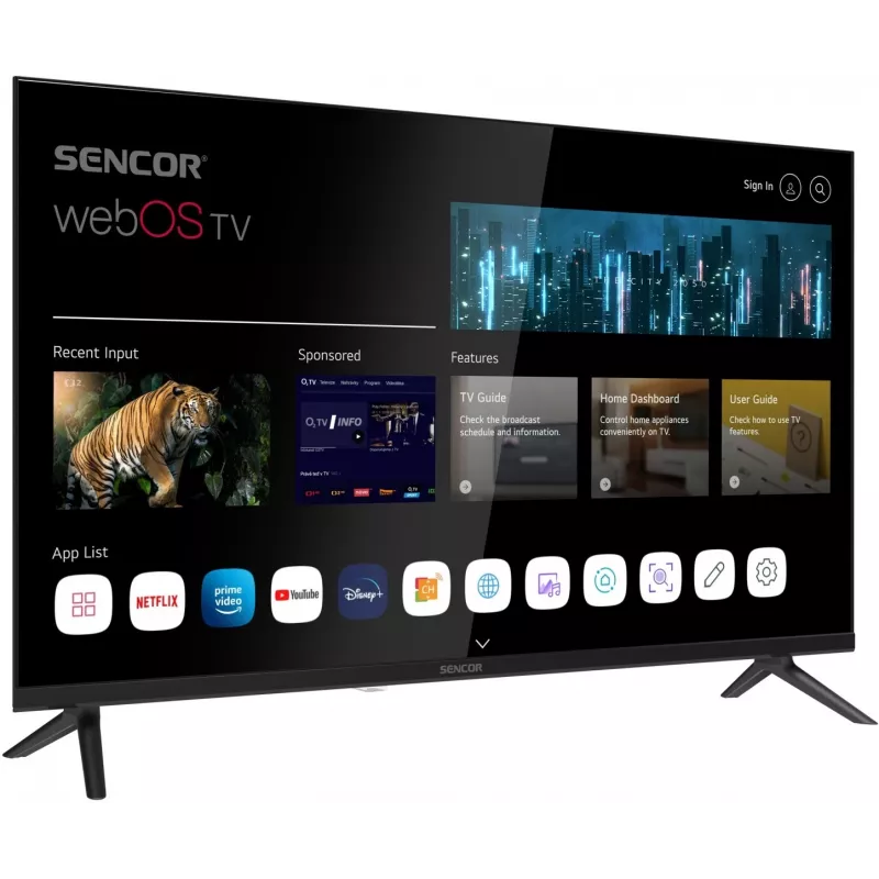 Television SENCOR SLE 32S830WB 32 inch LED Smart webOS 12V BT5.0
