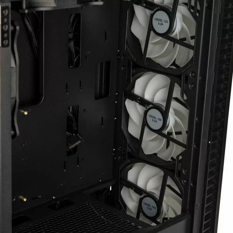 Kolink Observatory HF Glass ARGB Midi-Tower - black