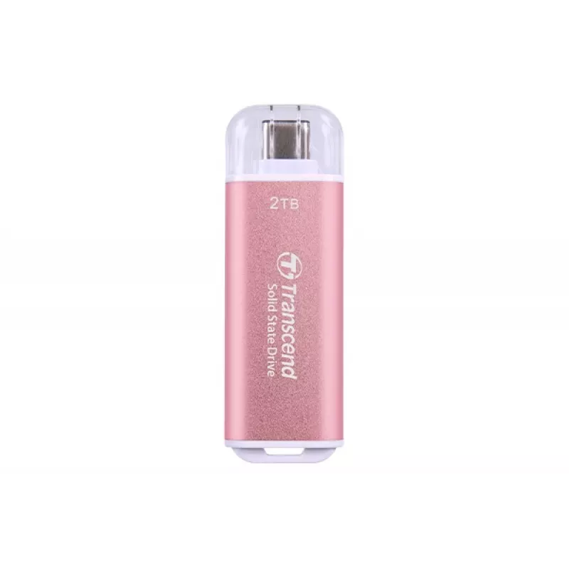 External Solid State Drive TRANSCEND TS2TESD300P 2TB USB Type-C, up to 1050/950 MB/s, aluminium blue