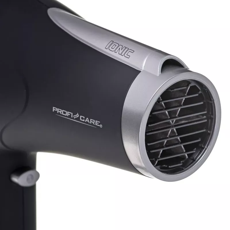 Hair dryer Profi-Care PC-HTD 3113 — 2200 W, ionic, 3 heat levels, 2 speeds, black