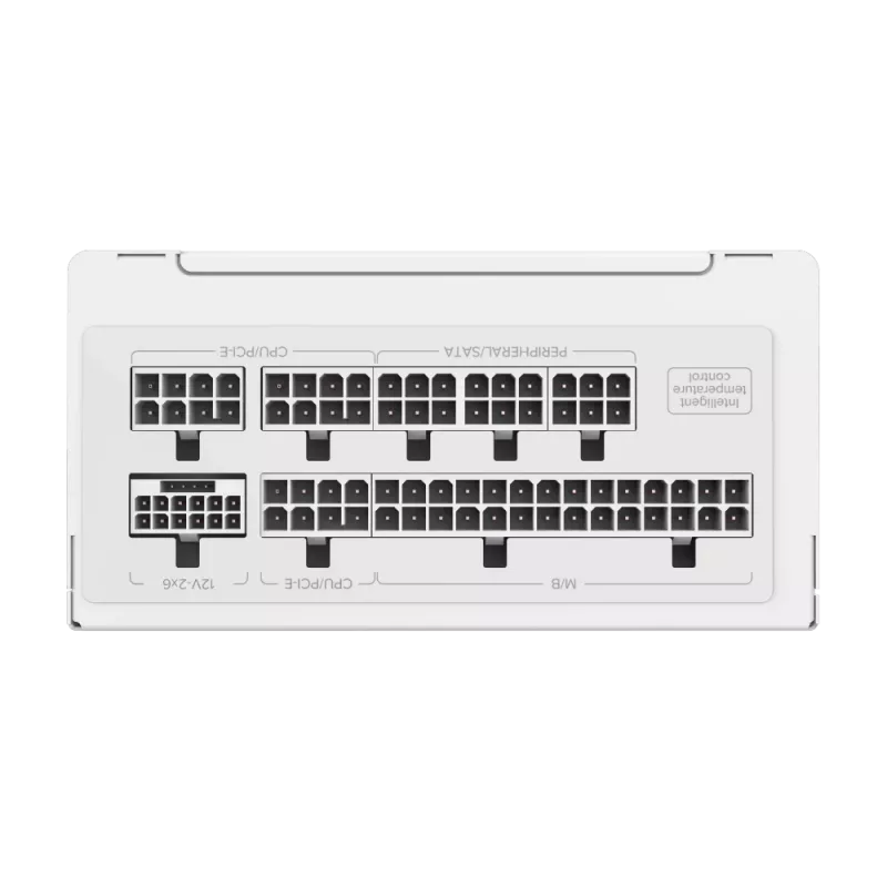 Gamemax Power Supply, 80 PLUS, Gold | GS 750G WH | 750 W