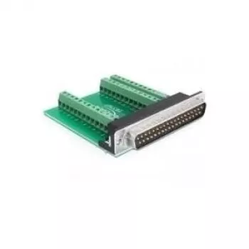 Wire Connector DeLOCK 65320 Sub-D 37 Black Green Silver
