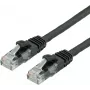 UTP PatchCord Cat6a. CU. Black. 0.3m - Cable - Network (21.99.1464)