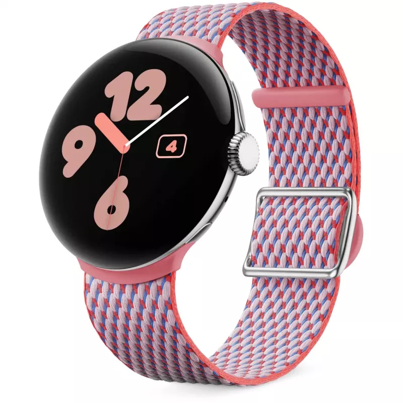 Google - Watch Strap for Smartwatch - 140 - 215 mm - peony - for Pixel Watch 3 (GA06138-WW)
