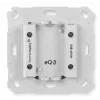 Wall-mounted wireless push-button switch Homematic IP HmIP-BPS, white, IP20, 71×71×43 mm