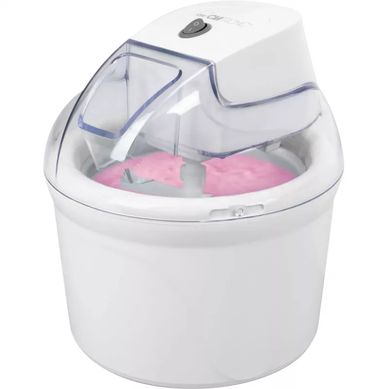 ice cream maker ICM 3764, ice cream maker White, for 1.500ml ice cream, 12 Watt
