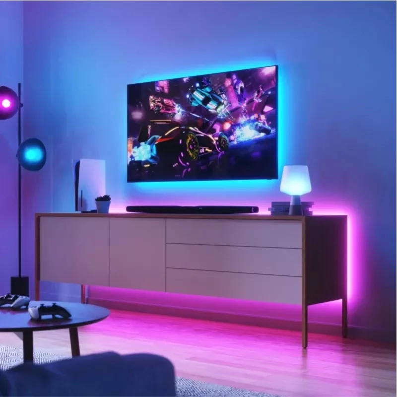 Nanoleaf|Nanoleaf Essentials Light Strips Expansion 2 Meters|23 W|RGBCW|Bluetooth, Thread|2700 - 6500 K
