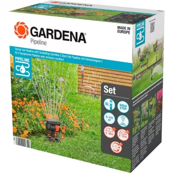 Circular water sprinkler Gardena 8272-20 Plastic Black