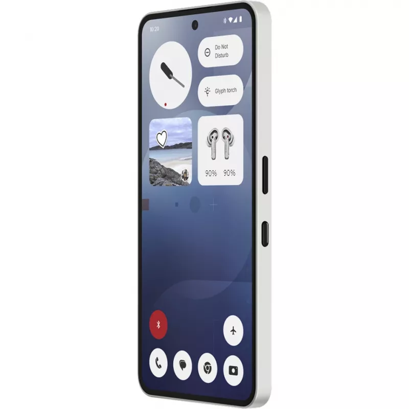 Nothing Phone (3a) 17.2 cm (6.77) Dual SIM Android 15 5G USB Type-C 12 GB 256 GB 5000 mAh White