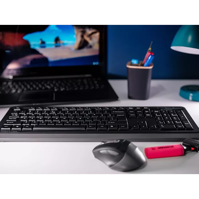 Wireless mouse A4Tech FStyler 47478 2.4G Nano Grey ergonomic design