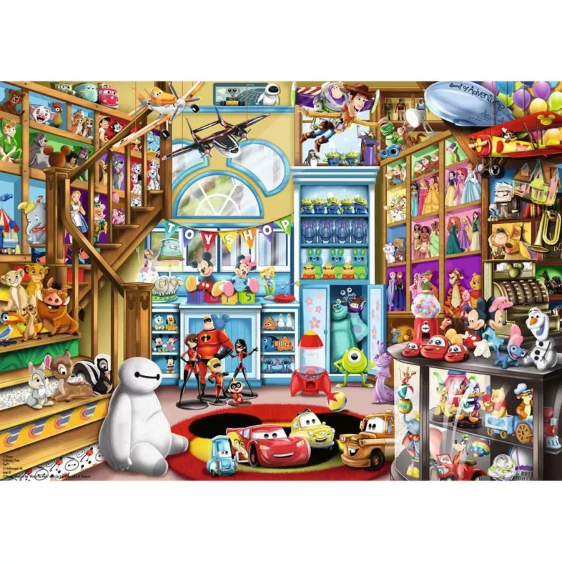 Jigsaw puzzle Ravensburger Disney Pixar Toy Store 1000 pcs Cartoons