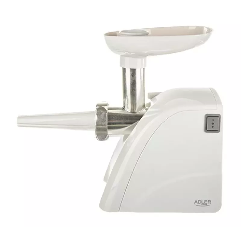 Adler AD 4803 mincer 800 W Stainless steel, White
