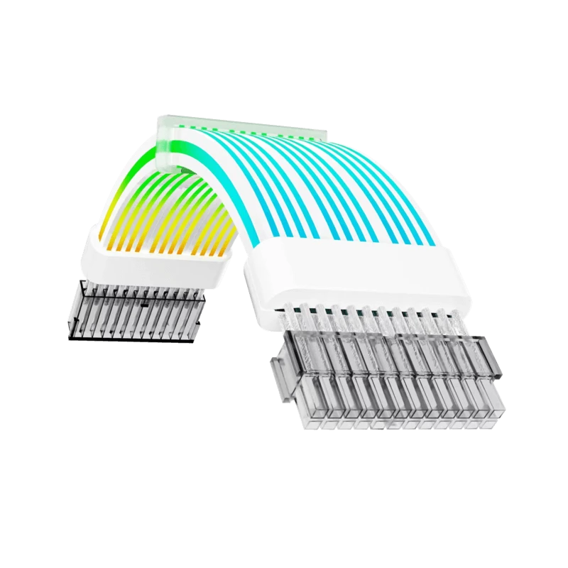 Gamemax | PSU Extension cable | MB 24PIN-B | White