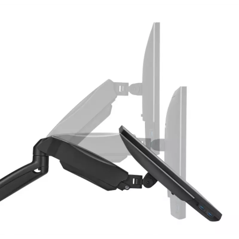 Monitor Arm up up Economical Interactive Counterbalance for Single Monitor VESA 75x75 / 100x100