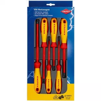 Manual screwdriver set Knipex 00 20 12 V01